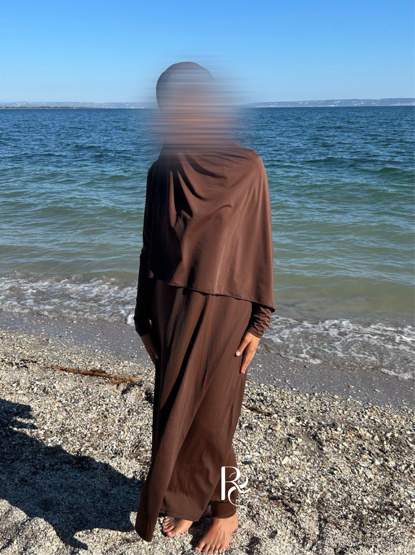 Burkini Ounayssa marron