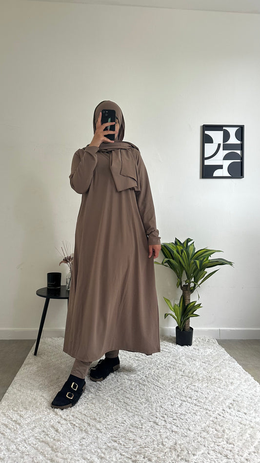Burkini Ounayssa taupe