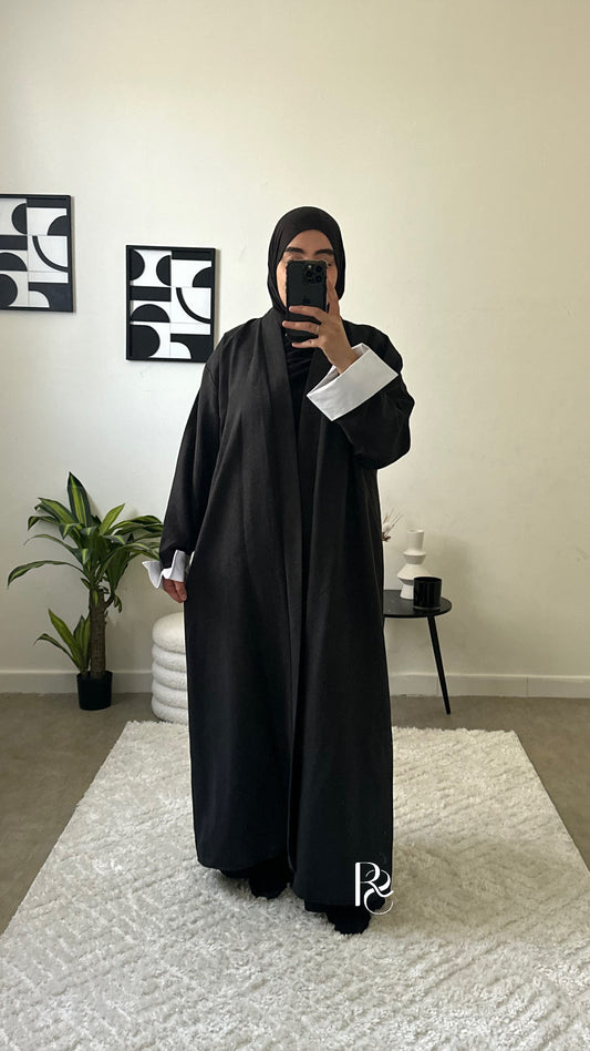 Veste daim noir