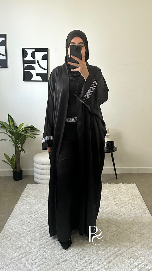 Ensemble strass noire