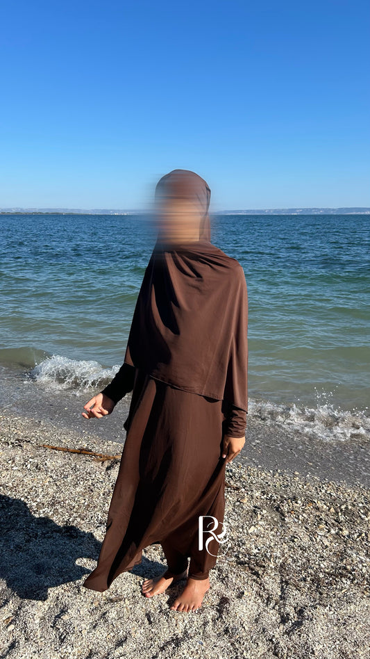 Burkini Ounayssa marron